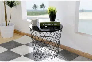 طربيزة جانبية Side Table, مميزة معدن  في غرفة الجلوس وبجانب السرير ،خدمة التوصيل متوفرة