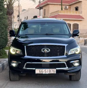 انفينتي QX80 2017 بحالة الشركه
