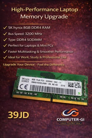 سرّع جهازك الان! ذاكرة SK hynix 8GB DDR4 – 3200MHz