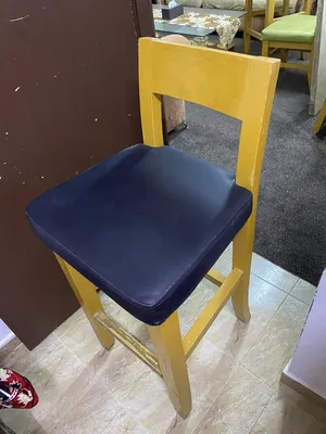 كرسي خشب زان طويل