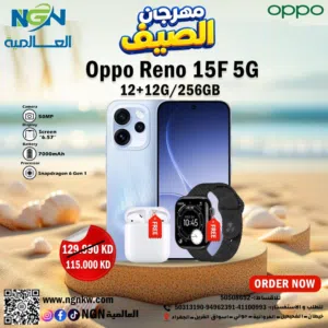oppo Reno F15  256 8 5g 117 بالتوصيل