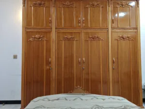 غرفه اخشاب كنتور اربع ابواب ميز تواليت  سرير نفر قياسه 120*200 الغرفه صاج عراقي تفصال درجه اولى ثكيل
