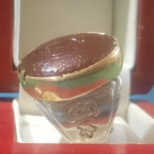 خواتم فضه احجار كريمه