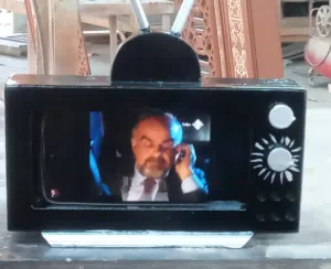 كفر خشبي لجميع انواع الموبايلات