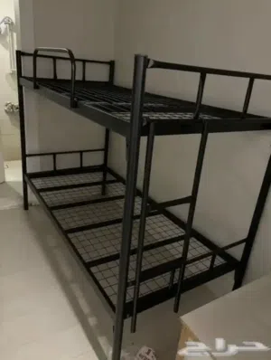 سرير حديد دورين مع مرتبه