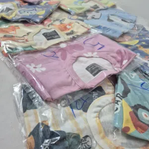 طقم ملابس أطفال قطني مريح (تيشيرت + بنطال)