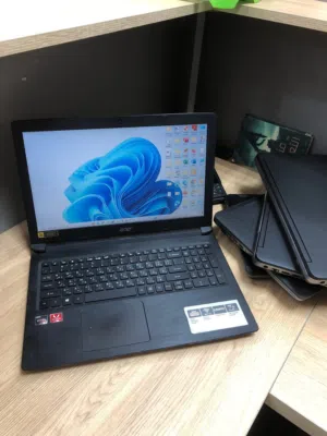 لابتوب نوع acer بمعالج رايزن 3 و كرت شاشة 2 قيقا AMD