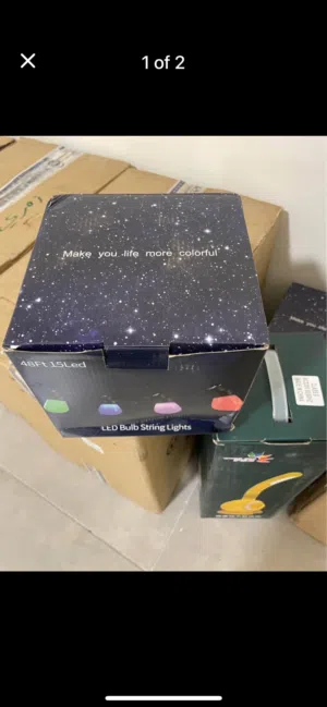 حبل زينة ذكي سمارت يحتوي 15 لمبه شغل شهر رمضان تطبيق تويا تامبل لامب غرف اطفال