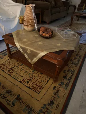 Coffee table and side tables