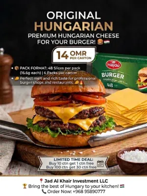 Burger slices Bulk order