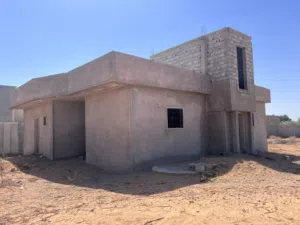مبنى سكني (نص تشطيب)