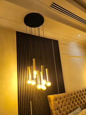 2 pc modern chandelier for sale ثريا مودرن  قطعتين للبيع