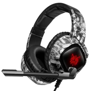 ONIKUMA K19 3.5mm Wired Gaming Headset -Grey سماعات سلكية ملونة اونيكوما