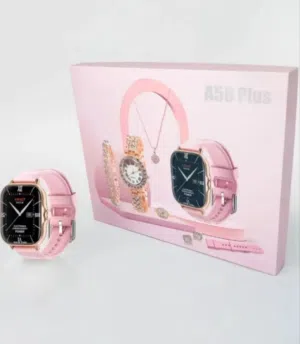 5IN1 Smart Watch A58 Series Supports Bluetooth Call Ultra Long Endurance Sleep Monitoring + Addition