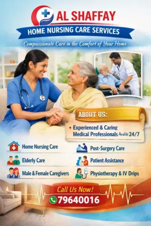 Home Nursing Care for Elderly & Patients