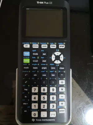 اله حاسبة علمية نوع Texas Instruments TI-84 Plus CE
