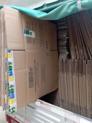 carton grande forma haha solide et doubler