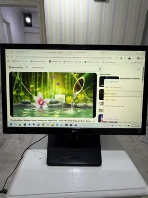 شاشة LG مقاس 22 بوصة Monitor LG HD, LED, IPS,