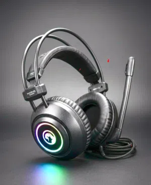 Used Marvo Gaming Headset - Perfect Condition (ONLY 3 KWD) سماعة قيمنق مارفو استعمال خفيف - 3 د.ك