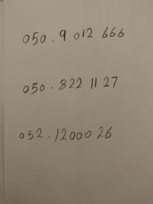 أرقام مميزة