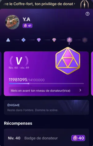 TIKTOK 42 LEVEL ACCOUNT FOR SALE - Gifter level 41 ACCOUNT