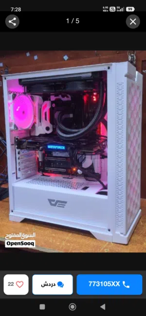 RX 580 XFX 8GB GDDR5 memory pc للبيع مثل الجديد