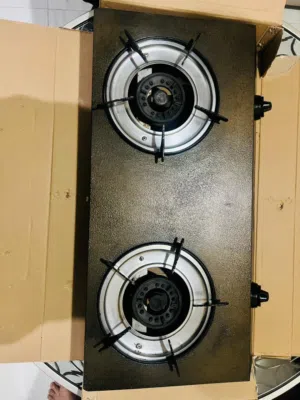 2 burner stove- only few months used