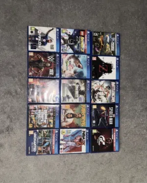 Ps4 used and new games سيديات مستعملة وجديدة,سيديات اصلية ممتازة