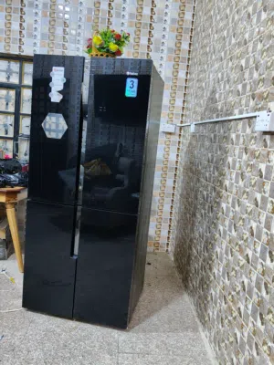 ثلاجة جديده اربع ابواب واسعه