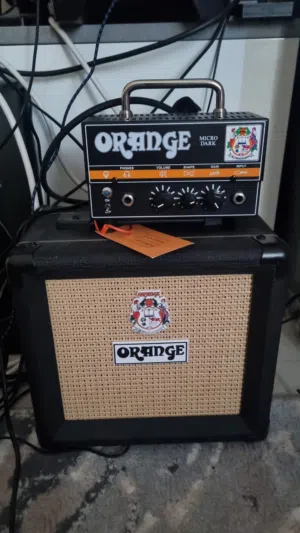 Orange Micro Dark Terror Tube guitar Amplifier with cabinet