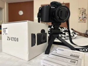 SONY ZV-E10 II Camera with Lens and Shooting Grip