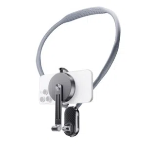 jmary MG-02 2-in-1 Magnetic Hand Free Neck Holder حامل تلفون على الرقبة