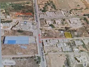 ارض للبيع اربعةً شوارع عليوي امام جامع نشنوش