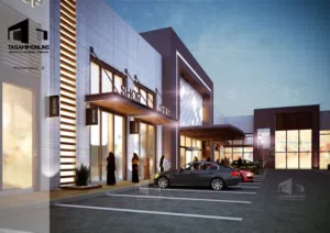 محلات جديدة للايجار بمجمع تجاري