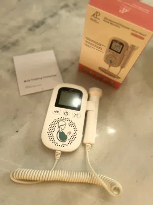 fetal doppler, monitoring baby heart rate