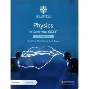 IGCSE olevel Cambridge Physics Book – Good Condition – Affordable