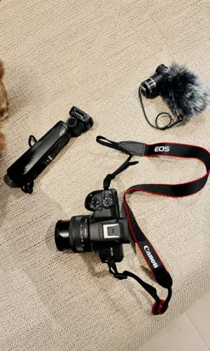 Vlogging Camera Canon EOS R50 Full Combo box