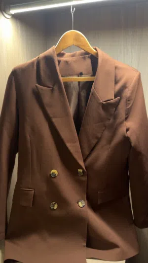 Brown blazer