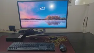 MICRO DELL OPTIPLEX 7050 I5-6500T جهاز كمبيوتر كامل PC مع شاشة وكيبورد وماوس