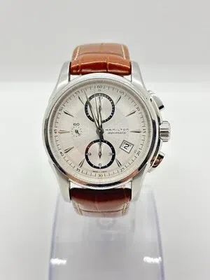 Hamilton Jazzmaster Date Silver Dial Automatic Mens Watch 100%Authentic