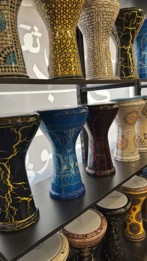 طبلات تركية VD احترافية مع شنطة مبطنة جميع الاشكال