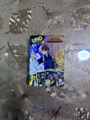 my hero academia uno cards all wild
