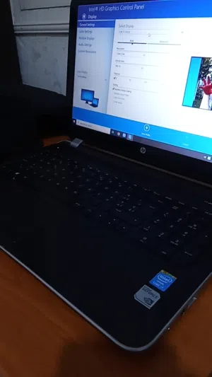 Pc Hp pavillon 15  ميكرو تاع قرايا ولا خدمة ربي يبارك