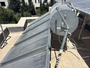 سخان شمسي مستعمل حنانيا، 5 الواح و سلندر