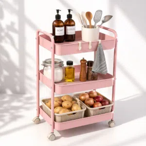 عربة تنظيم معدنية 3 طوابق موديلYSL262