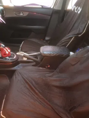 Kia K3 2019  كيا فئة K3 موديل 2019  بحالة ممتازة / اول مالك  فحص كامل 7 جيد  لون ابيض لؤل