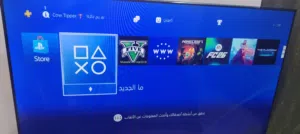 بلي 4 سلم مهكر 9.00 جديد مستعمل شهرين بس مع ماوس وكيبورد ار بي جي شبه ميكانيكي