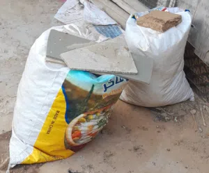 سماد عضوي دمان طيور حمام زبل حمام
