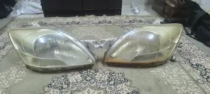 مصابيح امامية تيوتا يارس موديل 2007 يباني اصلي Toyota Yaris 2007 model headlights, original Japan