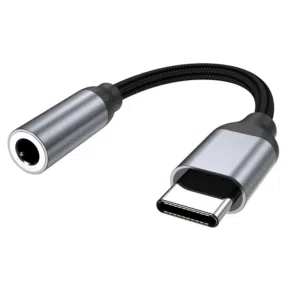 تحويلة من Type-C الى صوت  TYPE-C to 3.5mm Headphones AUX Audio